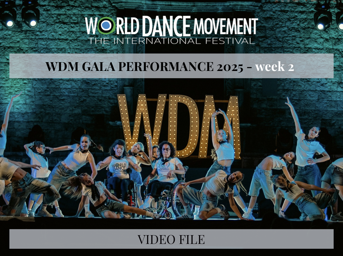 WDM Gala Performance week 2 - WDM Italy 2025